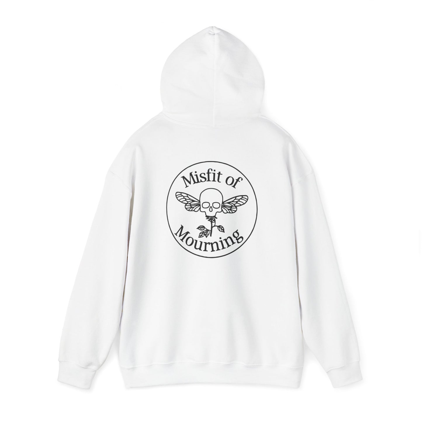 Classic Misfit Of Mourning Logo Heavyweight Hoodie