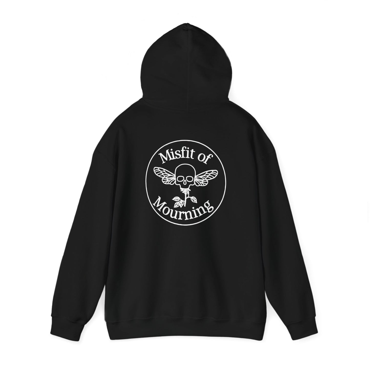 Classic Misfit Of Mourning Logo Heavyweight Hoodie