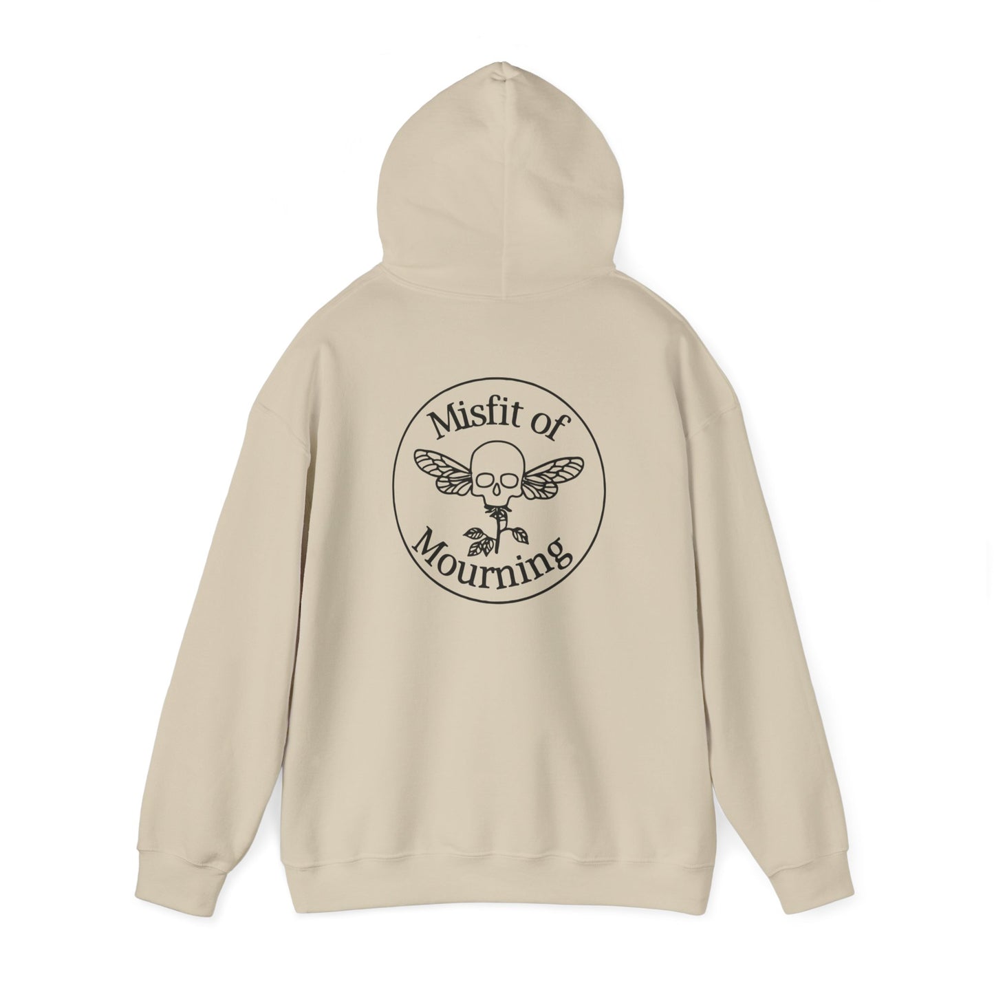 Classic Misfit Of Mourning Logo Heavyweight Hoodie