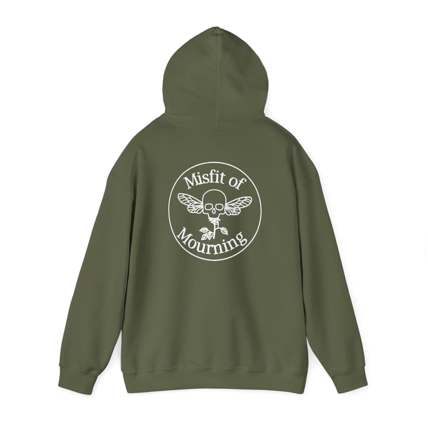 Classic Misfit Of Mourning Logo Heavyweight Hoodie