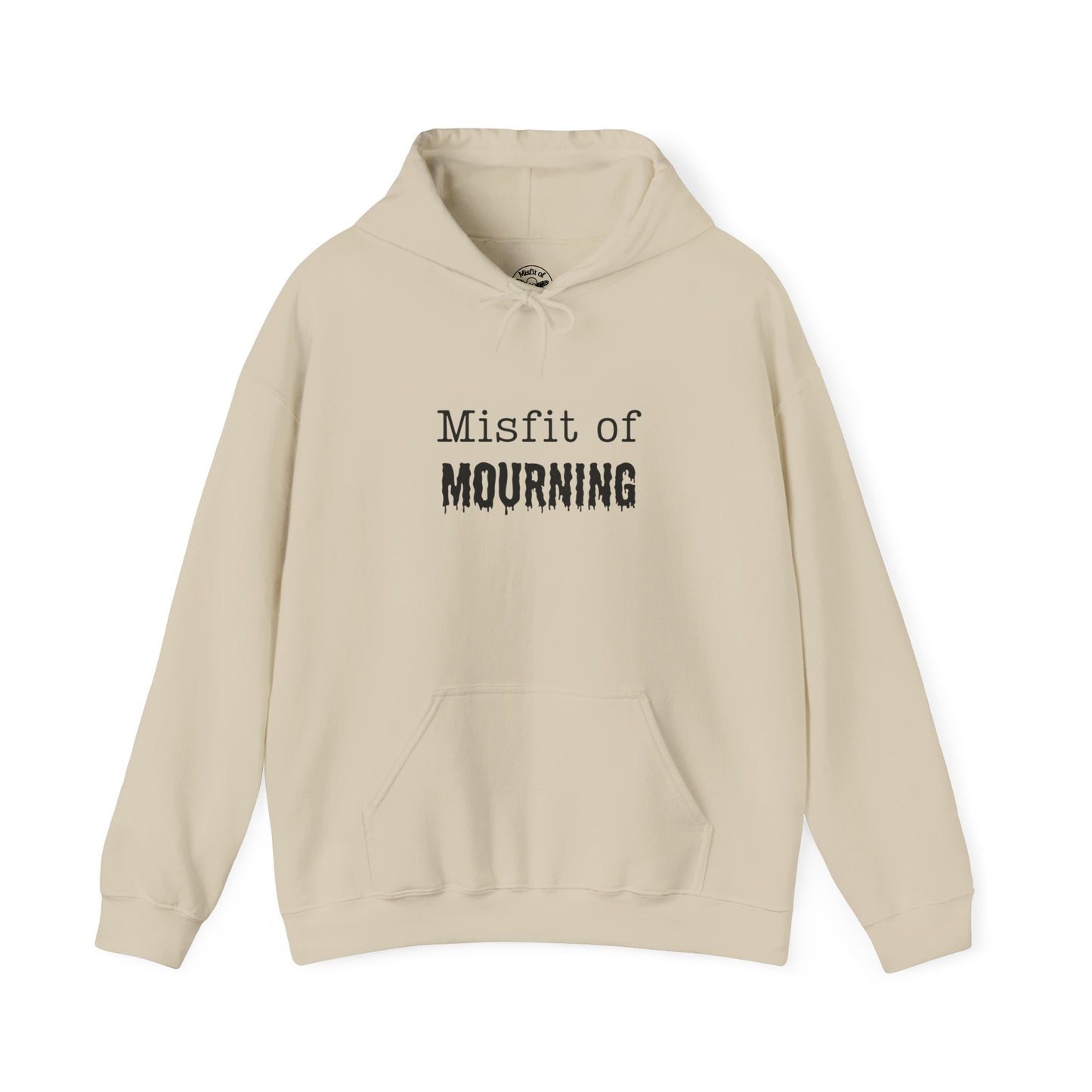 Classic Misfit Of Mourning Logo Heavyweight Hoodie