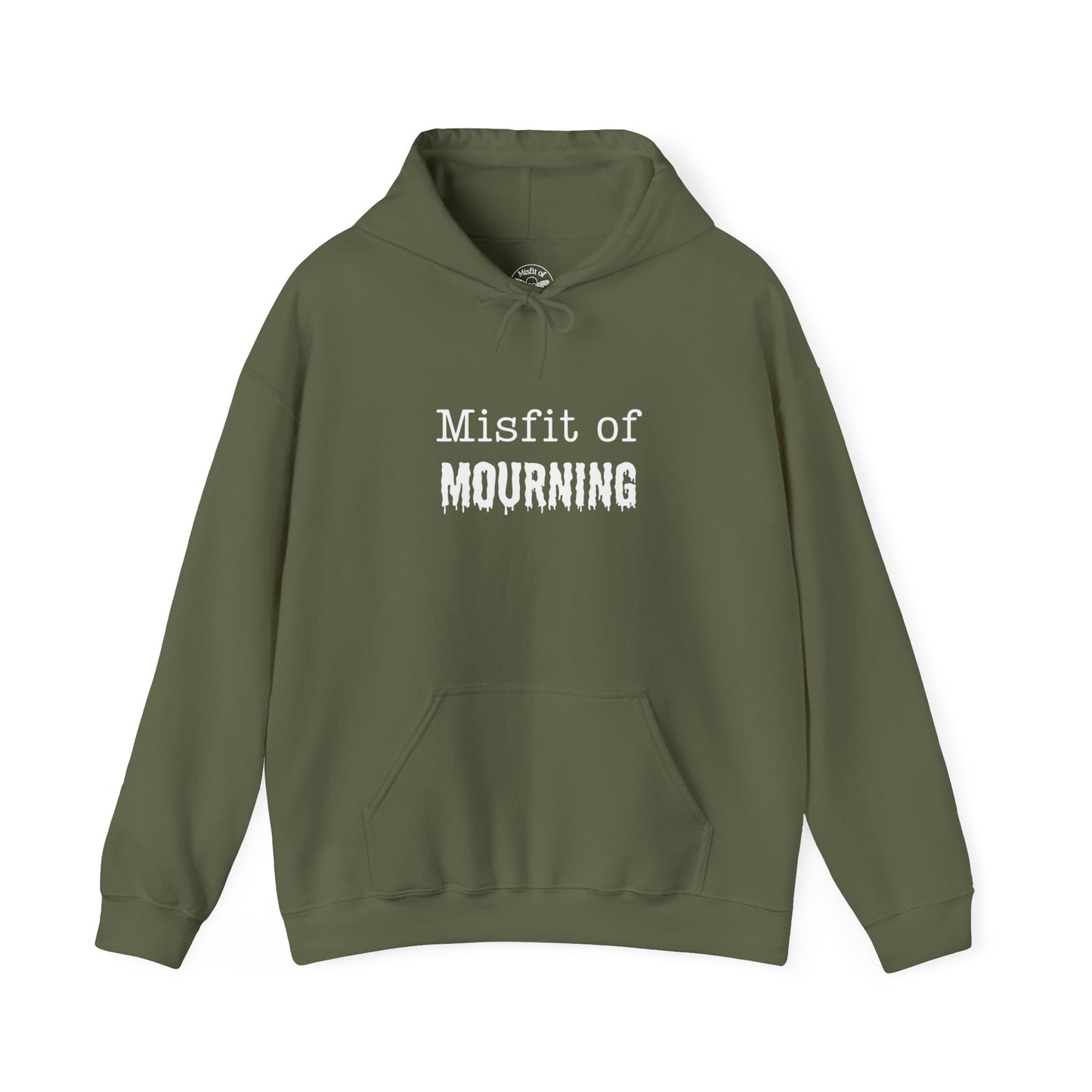 Classic Misfit Of Mourning Logo Heavyweight Hoodie